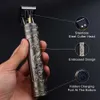 Elektrische Rucker Vintage T9 Elektrische Haarschneidmaschine Haar Clipper Professionelle Männer Rasierer wiederaufladbarer Friseur Trimmer für Männer Drachen Buddha T240507