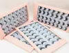 16 Pairs 3D Mink Lashes Natural False Eyelashes Dramatic Volume Fake Lashes Makeup Eyelash Extension Handmade Eye lash9757640