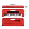 Bigfun 37 Key Children Electronic Piano Tragbares Multifunktion Kids Keyboard Musical Toy Piano mit Mini -Mikrofon 240507