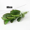 Flores decorativas Planta artificial Banana Bunch Decoration Home Room Wedding El Corredor Green Plants for Garden Decor Fake Fake