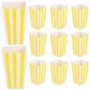 Ta ut containrar 12 datorer Popcorn Box Container Paper Boxes Festival Cookie Cup Waffle Cups hink för festtryck