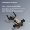 Roller Fitness Wheel для тренажерного зала и домашних упражнений Rolling Roller Ecurance для тренировочного оборудования AB AB 240418