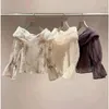 Röcke Japaner eleganter Druckrock Spring 2024 hohe Taille drapierte Faldas Mujer Eine Linie Falten Damen Fairy Chic Jupe Femme