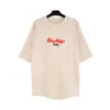 PALM PA 24SS SUMME SUMBER IMPRESSION California Logo T-shirt Boyfriend Gift Gift Loose Hip Hop Unisexe Lovers à manches courtes Style Tees Angels 2209 SEH