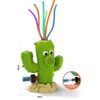 لعبة Bath Toys Cactus Sprinkler Outdoor Water Spray Toy Backyard Garden Water Toys Summer Yard Cartoon Sprinkler Baby Bath Toy للأطفال D240507