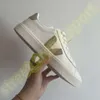 2024 Fashion francuska zielona Brazylia Zielona niskoemisyjna V Organiczne bawełniane płaskie platforma Platforma Platforma Kobiety Casual Classic White Designer Buty Mess Menów 36-45 P58