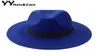 Men039s laine en feutre un ruban scondure trilby femme vintage laine panama fedora cloche cap chapeaux de jazz en feutre 14 couleurs yy0397 t2001049694390