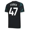 23 24 25 maillots de football en gros Haaland de Bruyne Phillips Mans villes greals Mahrez Foden Bernardo Kovacic Rodrigo Football Shirt Men Kid Kit Kit Burn Sweat