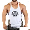 Tops pour hommes pour hommes vêtements de fitness gymnase t-shirts suspense man top mènes sweats-shirts sans manches