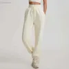 Al Women Yoga Peluş Dokuzuncu Push Fiess Taytlar Yumuşak Yüksek Bel Kalça Kaldırma Elastik Gasp Pantolon 5 Renk Metal Tag 1447