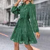 Casual Dresses Women'S Elegant Outfits Spring Fashion Long Sleeved Border Dress Vestidos Femenino