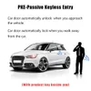 Pour Audi A6 Q7 Système d'entrée sans clé Push Start System Accessoires de voiture sans clé