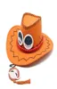 Tasarımcı Kamyoner Straw Cowboy Hat Man Kadın Korsan Kral Ateş Yumruk Ace Aynı Western Kovboy Sahne Performans Props Leisure Sunshade1344650