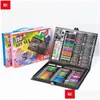 Gemälde Lieferungen 150pcs Kinderkunst Set Kinder Ding Künstler Farbstift Crayon Öl Pastellplatte Werkzeug Schreibwaren 240318 Drop Lieferung Home OTGVL