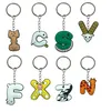 Schlüsselanhänger Lanyards Animal Letters Schlüsselbund Cool für Rucksäcke Kinderparty bevorzugt Frauen der Frauen, die geeignete Schulbag -Schlüsselkette Geschenk p otpj9