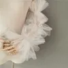 Mingli Tengda Gants de mariée Accessoires de mariage Mori modélisation Modèle Longue Couvre de mariage à manches longues TULLE DÉCORÉ