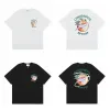 シャツCASA BLANCA TシャツTシャツ高品質のTシャツシャツ男性夏服fiコットティーカジュアル女性ショートSL o6op＃