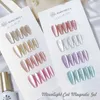 Nagelgel geboren hübsches Mondlicht Katzenmagnetisches Gel 10 ml 8pcs Einweichen Abnahmebereich Top -Coating UV verlängerte Pseudonail Tipp Q240507