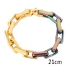 Bracelet de haute qualité Charme des bracelets et colliers de 21 cm pour hommes et femmes