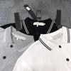 Men Polo Shirt Designer Polo modieuze vier in het nauw gedreven ster met ronde borduurpatroon luxe kledingstraat Polo shirts mouwen 24SS