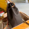 Designer -Tasche 10A Original Qualitätsrucksack Luxus Handtasche Genauer Leder -Rucksack mit Box L214