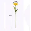 Fleurs décoratives Tournesol artificiel 50 cm Tournesols de soie hautement réalistes pour une fête de mariage pour la maison décoration d'arrangement floral