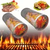 Грильки для барбекю клетки барбекю Rolling Grill Baskel