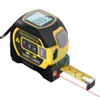 Laseravståndsmätare Mätning av laserband Mät digital laserområde Finder digital elektronisk roulette rostfri 5m bandstyrare 240425