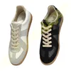 Designer casual skor margiela sneakers män kvinnor sneaker mm6 tränare mocka läder tränare gummi sole sneaker maison tränare utomhus löpskor p58