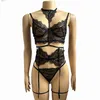Sexy Pyjamas Sexi Babydoll Lace Bra And Panty Garters Sets Perspective Erotic Comes Women Lingerie Set Underwear Porn Sexy Dress For Sex WX