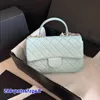 Femmes Mini Luxury Designer Holder Sac 20cm Totes Classic Card Fashion Shopping Handsbag Trend Clutch Claking Suises de quincaillerie Sacs Ret ACXG