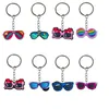 Keychains Landes Lunettes Keychain Key Chain pour la fête Favors Gift Kids Ring Women Keyring Scolarbag approprié Men de voiture Men de voiture Cortes de voiture BA OTEQ3