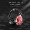 Kulaklıklar Redragon H386 USB Diomes Kablolu Oyun Kulaklığı 7.1 Surround Sound 53mm Sürücü Çıkarılabilir Mikrofon Kulaklıklar J240508