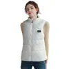 Carpets Unisex Thermal Vest USB Charging 15 Areas Heated Electric Waistcoats For Outdoor Camping Hiking