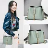 Tasche kleine PU Lederhandtasche 2024 Koreanische Mode Schulter Damen Messenger modisch