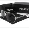 Okulary przeciwsłoneczne Unisex Square Vintage Policier Okulary Słynne marka przeciwsłoneczne spolaryzowane okulary przeciwsłoneczne retro feminino dla mężczyzn 240327