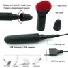 Inne pozycje w zakresie piękna zdrowotnego 2024 Fashion Bullet Makeup Brush Brush 10-Mode Vibration G-Spot Sutek Massager pochwy S Nipple Massager S dla kobiet dorosłych 18 Y240503