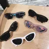 Occhiali da sole nuovi occhiali da sole punk sport y2k per donne designer di occhiali ovali ovali per uomini occhiali da sole di lusso Uv400 occhiali alla moda colorati