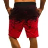 Men's Shorts 2024 Fashion Men Casual Printed Joggers Short Sweatpants Summer Drawstring Hip Hop Slim Workout Outside