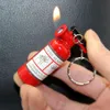 Creatieve boetiek metaal sleutelhanger lichtere gepersonaliseerde sigaar Nieuwe bijzondere brandblusser lichtere groothandel