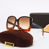 Big frame zonnebril voor dames designer vierkante zonnebrillen Designer vrouw Travel Sun Protection Eyewear