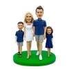 Esculturas fábrica directa, 100% cabezal de mobble personalizado personalizado, escultura de estatuas de muñecas de arcilla de arcilla hecha a mano, figuras fotográficas personalizadas