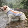 Zomer grote honden water koelvestjas voor middelgrote grote honden labrador corgi huisdier koelkleding met gesp mascotas kleding 240422