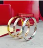 Love Screw Bracelet Designer Mens Bangle Luxury Jewelry Women Bangle Classic Titanium Steel Alloy Goldlated Craft Colors Gold SI1502138