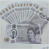 Other Festive Party Supplies Prop Money Toys Uk Pound Gbp British 5 10 20 50 Fake Notes Toy For Kids Christmas Gifts Or Video Film Dro Otx62