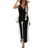 Casual Dresses 60s Mod Arrows | Black White Block - Mondrian ärmlös klänning Kvinnkläder kvinnlig