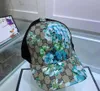 Ontwerper Cucci Hat Designer Cucci Hat G Familie Flower Baseball Cap Mesh Zomer Out Zonnebrand Cap Fashionable veelzijdige hoedbloemen