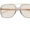 豪華なヨイジルデザイナー男性男性女性偏光サングラスクラシックブランド眼鏡ライトブラウンライトイエローレディース023