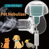 Inhalateur de brume d'air à main pour animaux de compagnie, chat et chien universel léger facile à transporter détachable lavable durable sans odeur