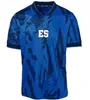 2024 El Salvador Soccer Jerseys 25 -й годовщины Специальный 2023 23 24 25 Home Blue Away Белый национальный сборник рубашки с коротким рукавом индивидуальная футбольная форма 999